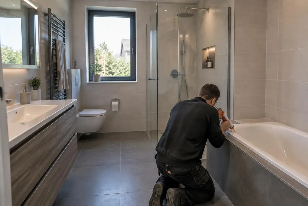 Kitbedrijf Vierhouten – badkamer kit vervangen bij de douche